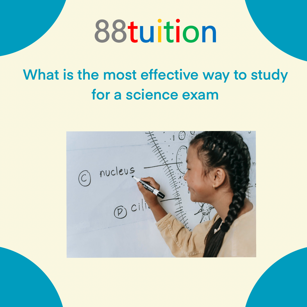 What is the most effective way to study for a science exam